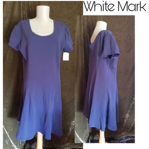 White Mark short sleeve shirt.   Sz 1x